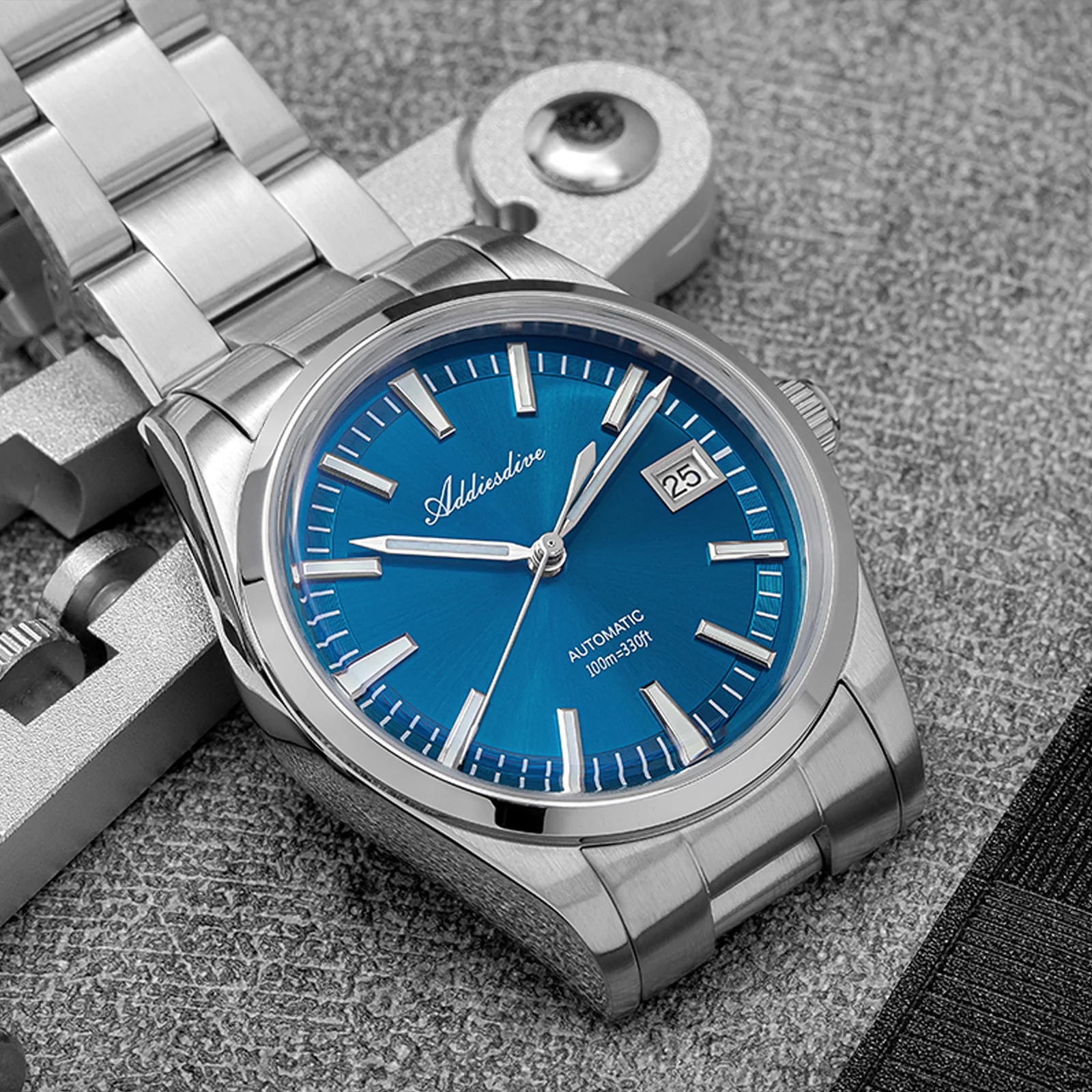 U.S. Warehouse -ADDIESDIVE 39mm NH35 Automatic Watch AD2077 - Image 3
