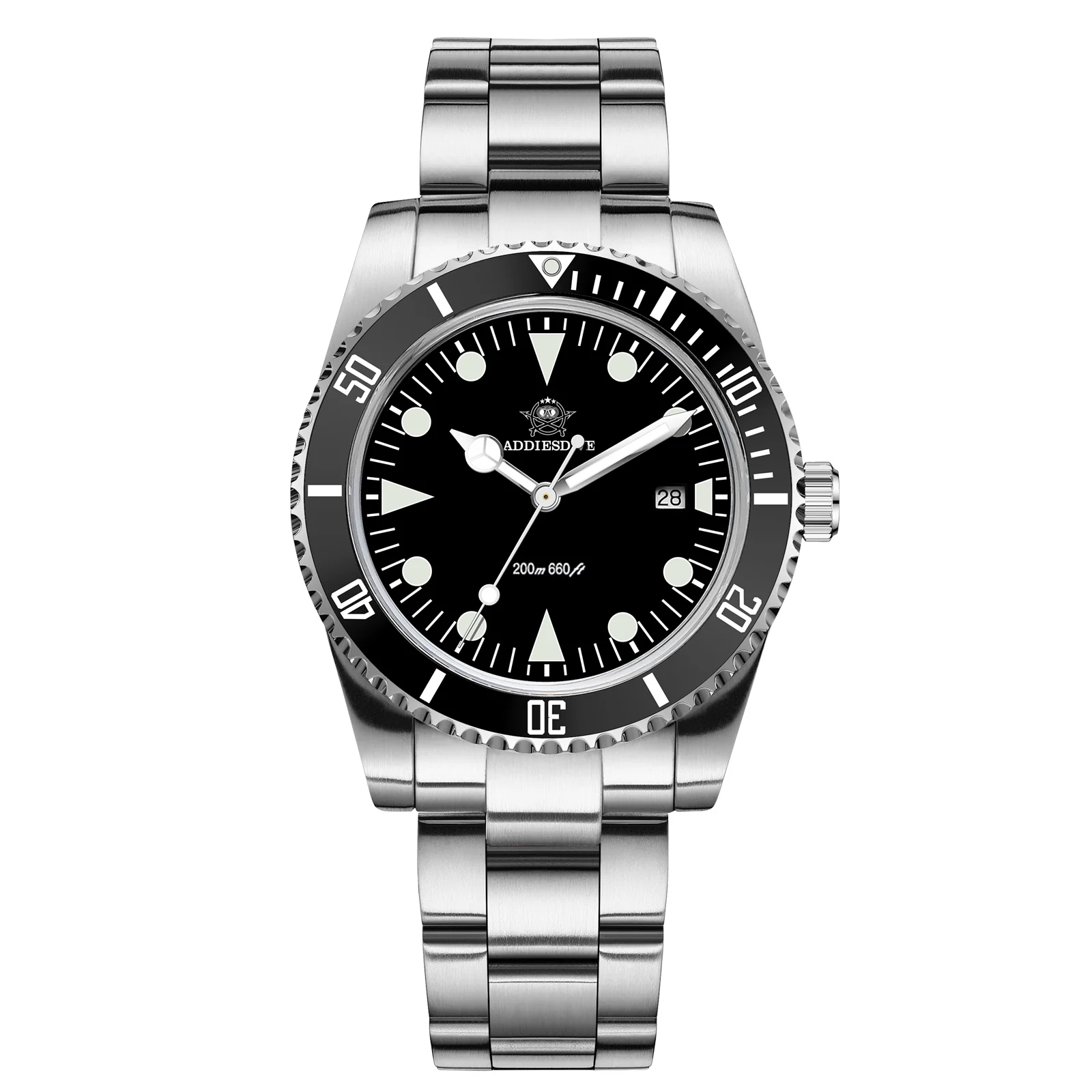 U.S. Warehouse -ADDIESDIVE 39mm Quartz Watch with Bi-directional Rotating Bezel AD2068 - Image 29