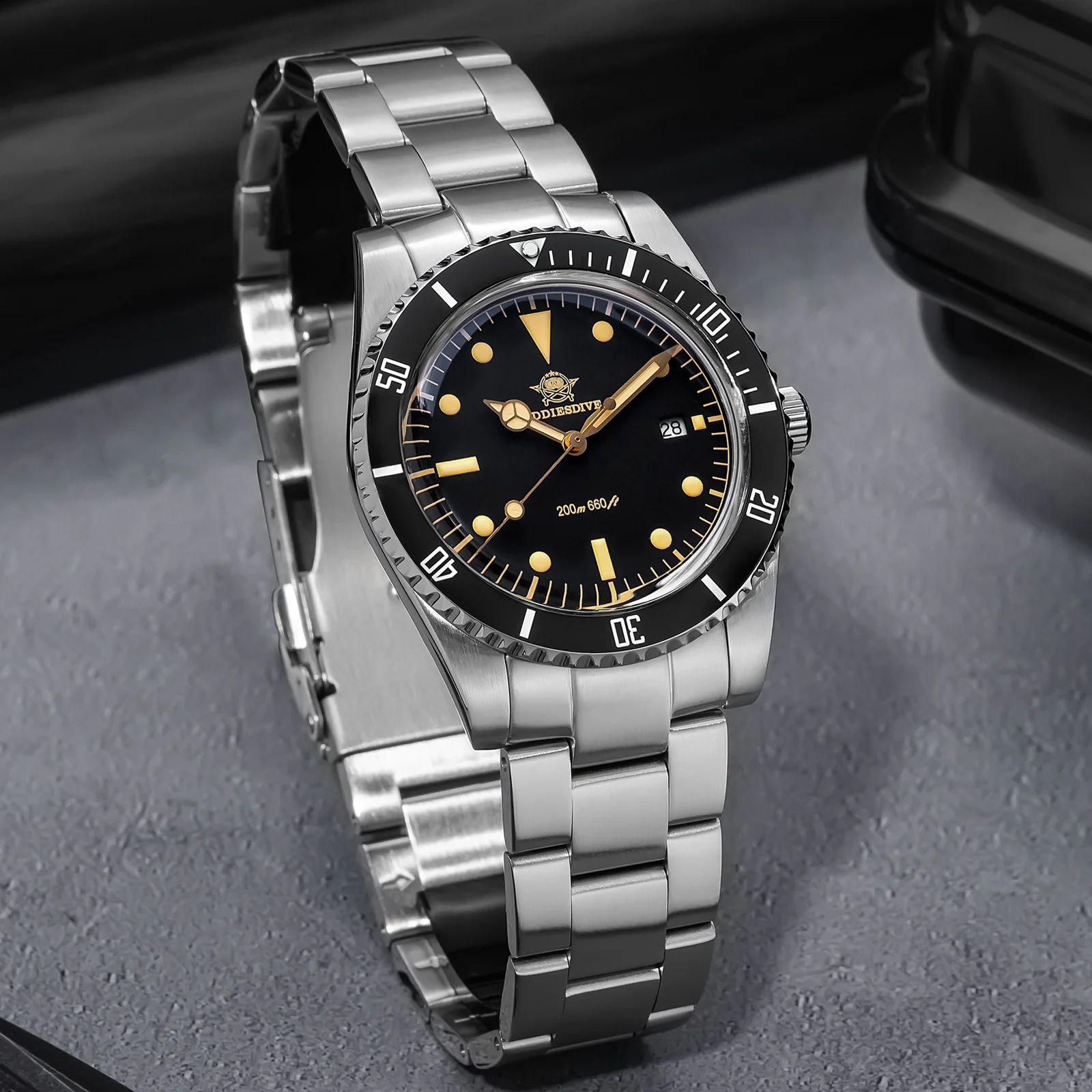 U.S. Warehouse -ADDIESDIVE 39mm Quartz Watch with Bi-directional Rotating Bezel AD2072 - Image 4