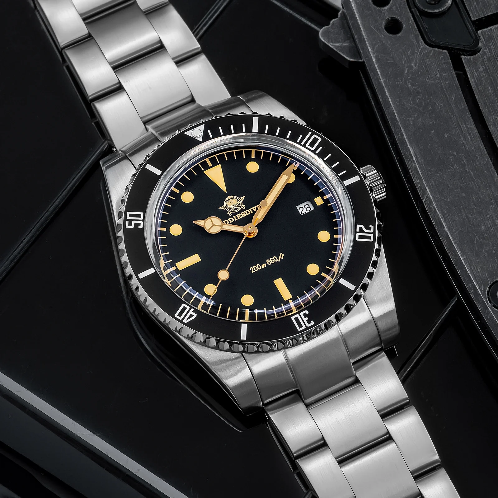 U.S. Warehouse -ADDIESDIVE 39mm Quartz Watch with Bi-directional Rotating Bezel AD2072 - Image 9