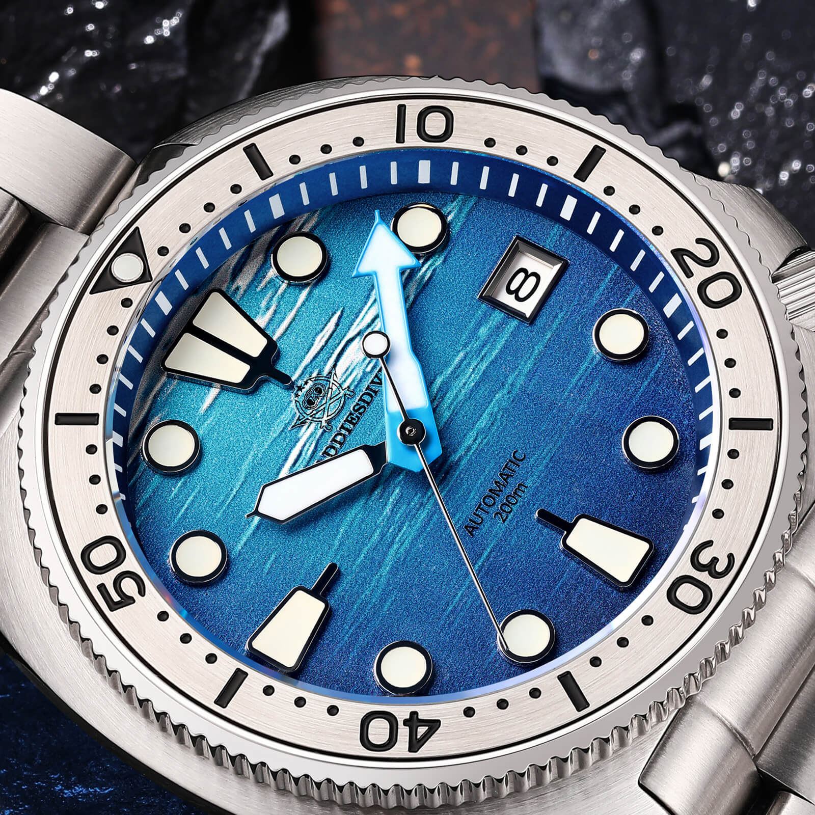 🔥Anniversary Sale🔥ADDIESDIVE 3D Turtle Dial Dive Watch（AD2045） - Image 10