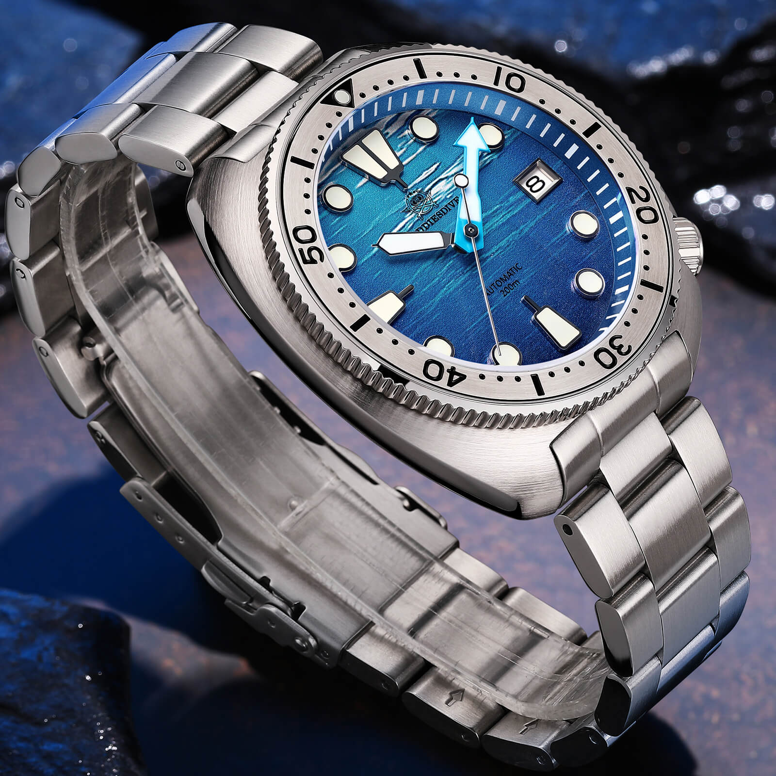 🔥Anniversary Sale🔥ADDIESDIVE 3D Turtle Dial Dive Watch（AD2045） - Image 6