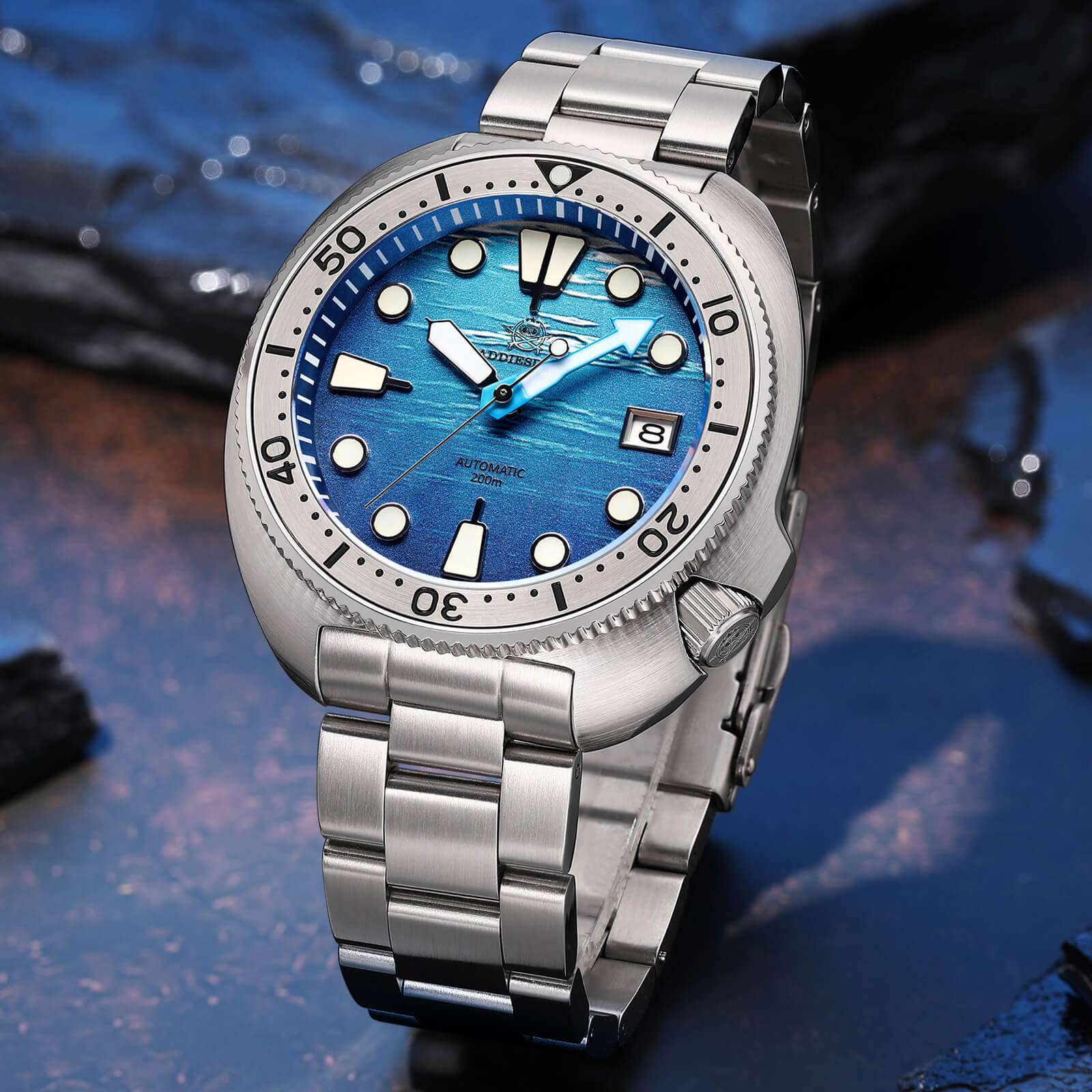 🔥Anniversary Sale🔥ADDIESDIVE 3D Turtle Dial Dive Watch（AD2045） - Image 9