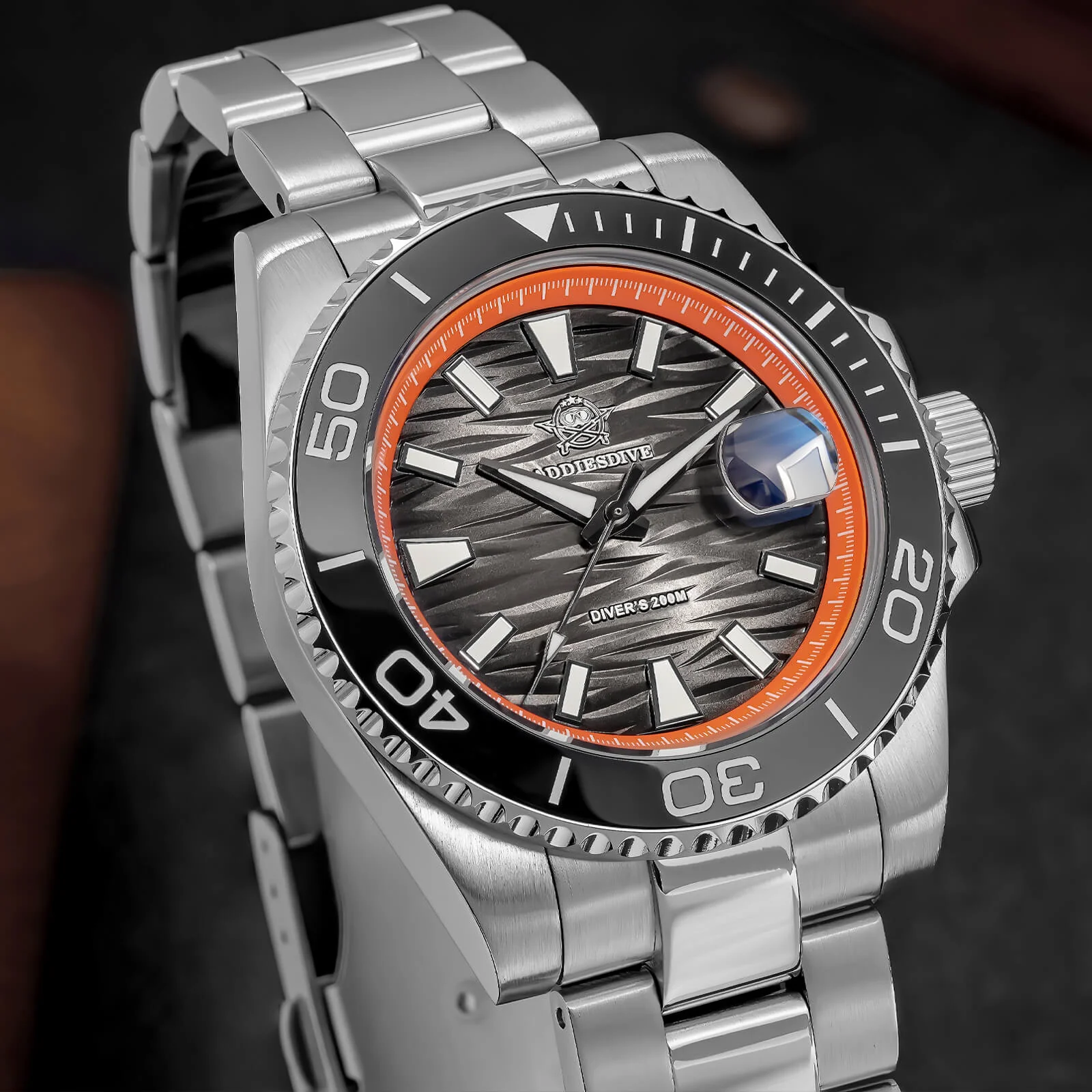 U.S. Warehouse -Addiesdive 41mm Diver Quartz Watch AD2514 - Image 7