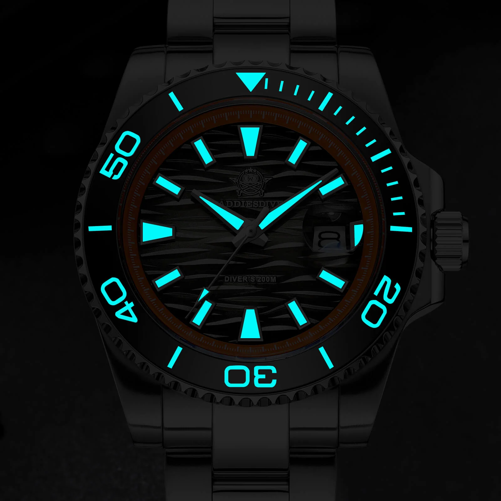 U.S. Warehouse -Addiesdive 41mm Diver Quartz Watch AD2514 - Image 9