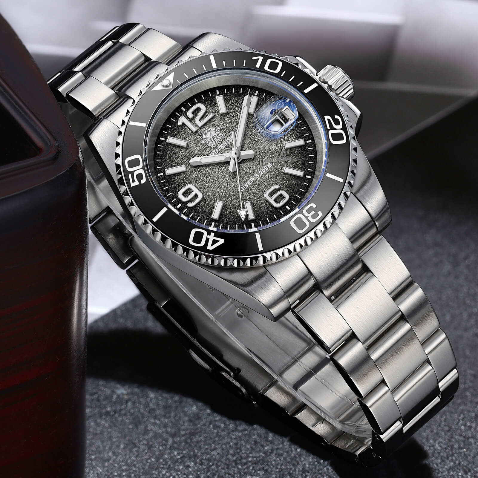 🔥Anniversary Sale🔥Addiesdive 41mm Modern Sub Quartz Watch with 200M Water Waterproof,AD2513 - Image 13