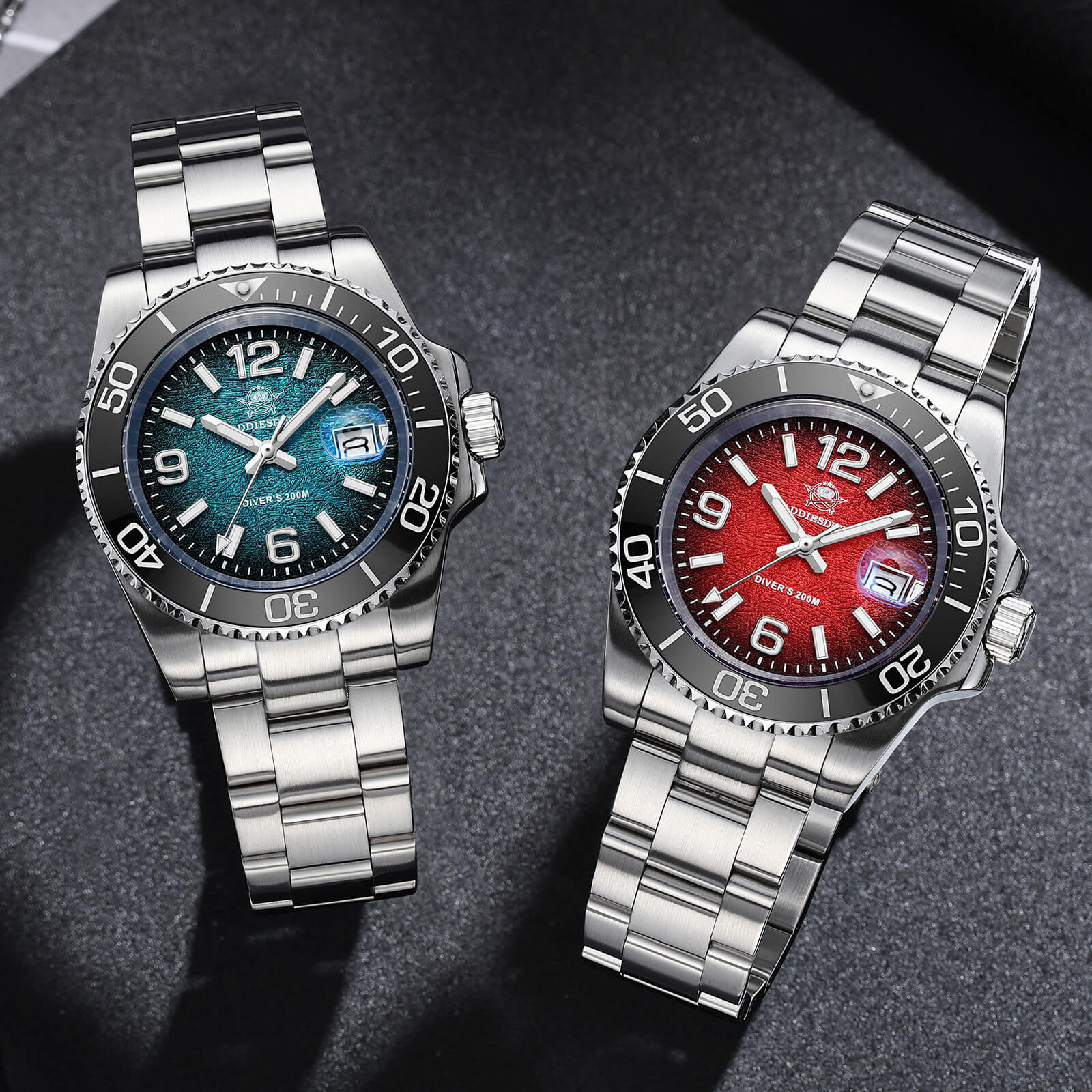 🔥Anniversary Sale🔥Addiesdive 41mm Modern Sub Quartz Watch with 200M Water Waterproof,AD2513