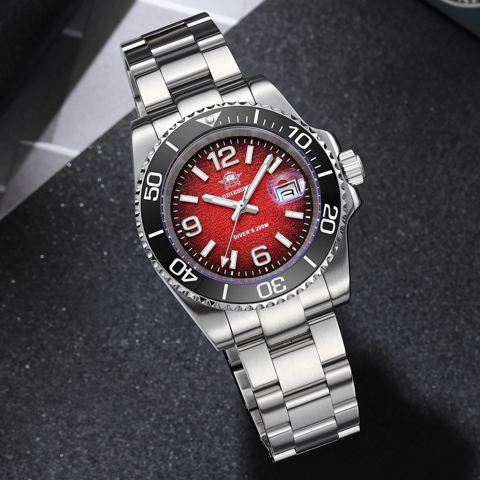 🔥Anniversary Sale🔥Addiesdive 41mm Modern Sub Quartz Watch with 200M Water Waterproof,AD2513 - Image 3
