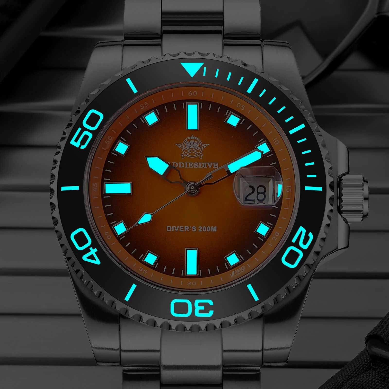 ADDIESDIVE 41mm Quartz Dive Watch AD2089 - Image 12