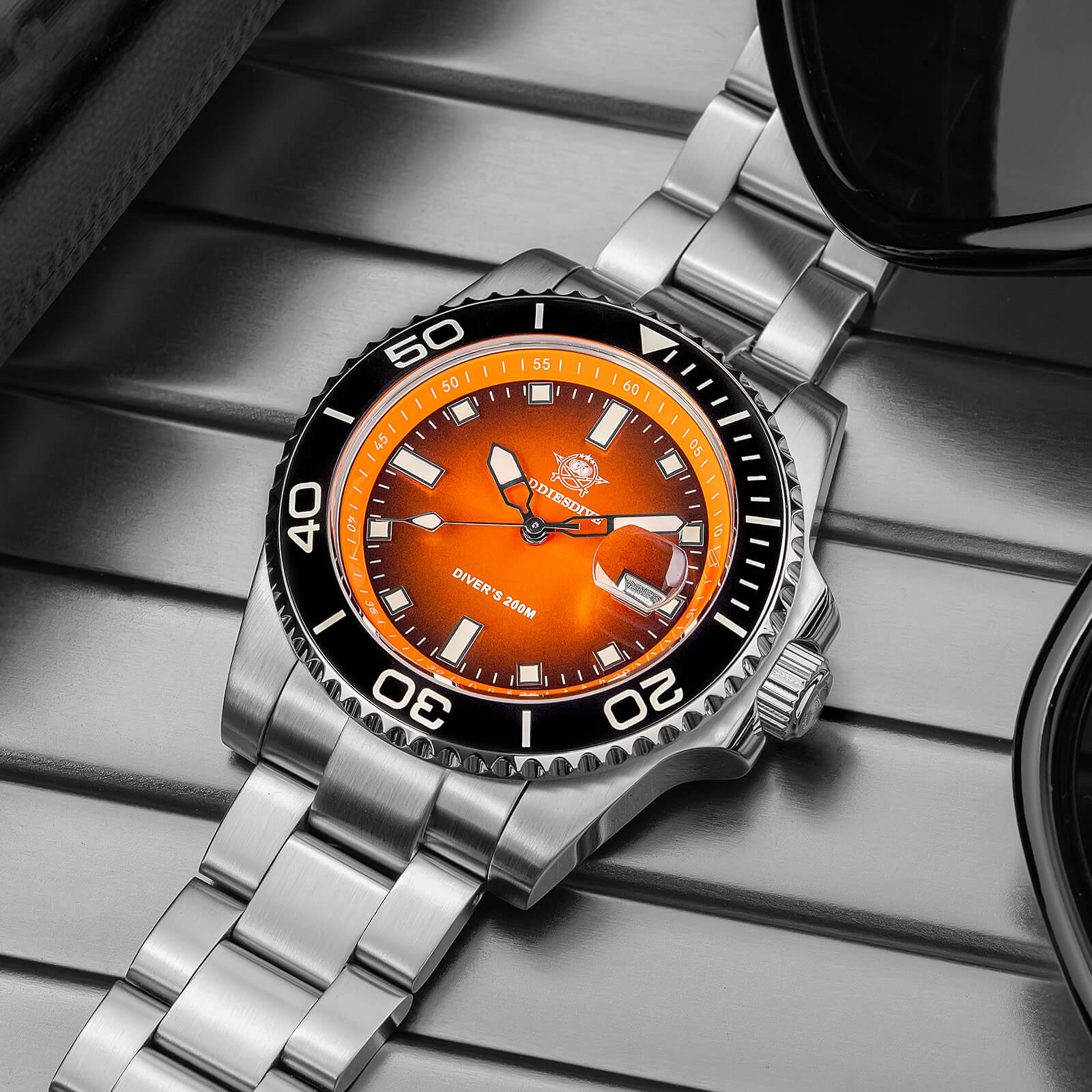 ADDIESDIVE 41mm Quartz Dive Watch AD2089 - Image 3