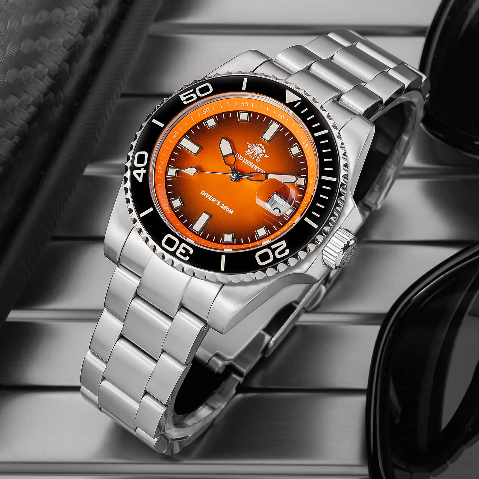 ADDIESDIVE 41mm Quartz Dive Watch AD2089 - Image 4
