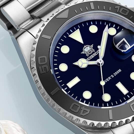 U.S. Warehouse -Addiesdive 41mm Quartz Watch Diver's 200M (MY-H3C) - Image 9