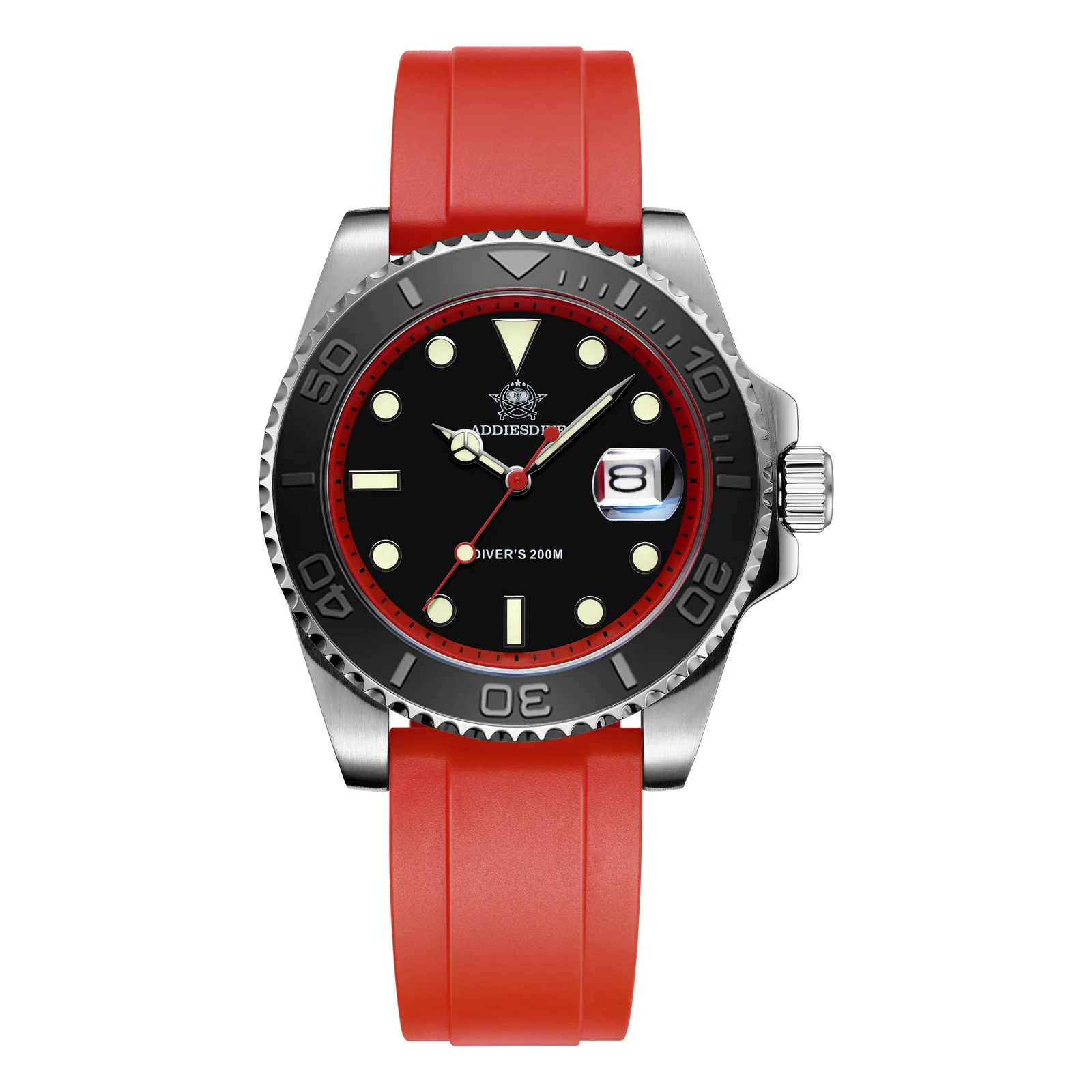 U.S. Warehouse -ADDIESDIVE 41mm Sports Quartz Watch Waterproof 200M (AD2040) - Image 12