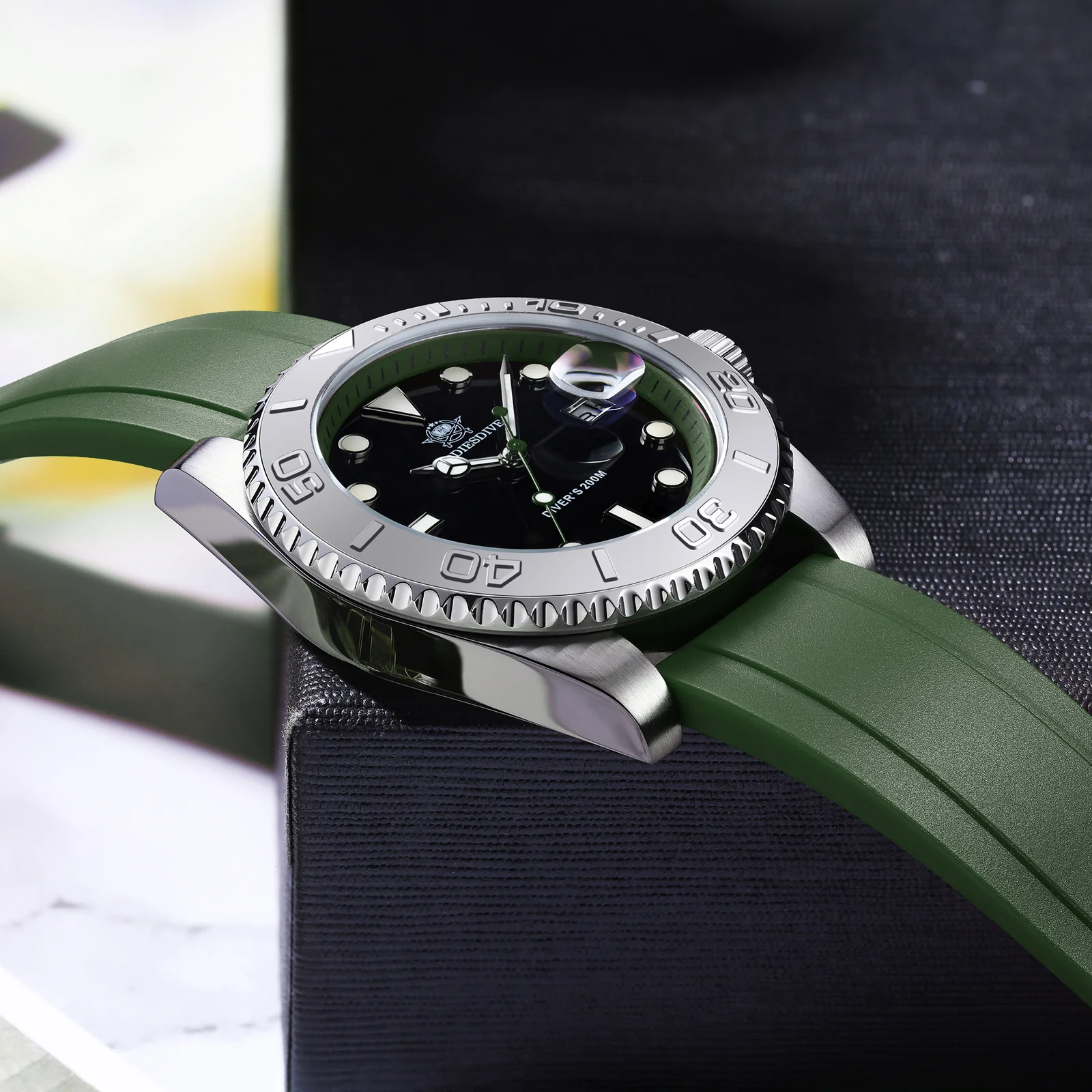 U.S. Warehouse -ADDIESDIVE 41mm Sports Quartz Watch Waterproof 200M (AD2040) - Image 27