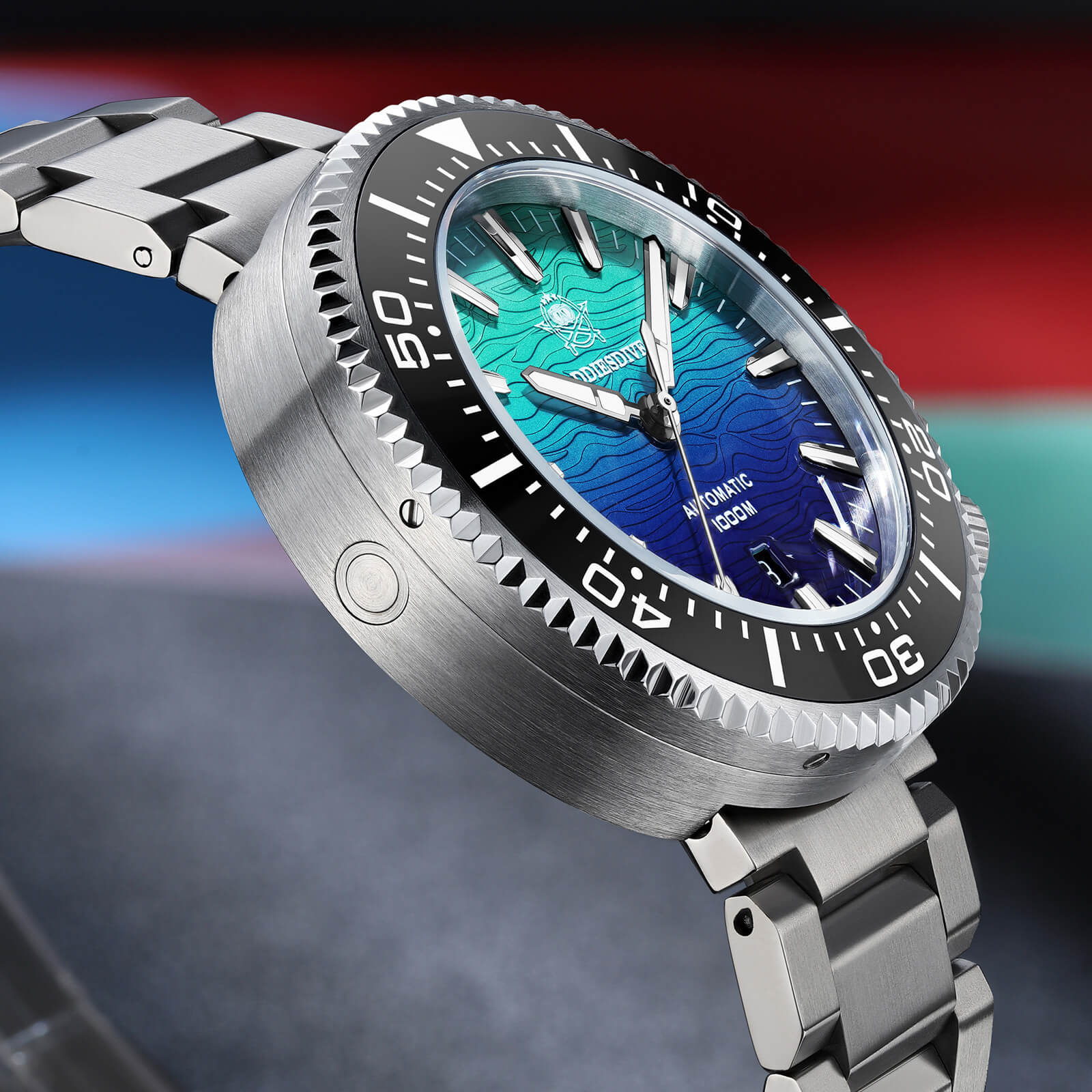 U.S. Warehouse -Addiesdive 46mm Puck Style Diver Watch AD2526 – 1000M Water Resistant, Japan 8215 Automatic - Image 12