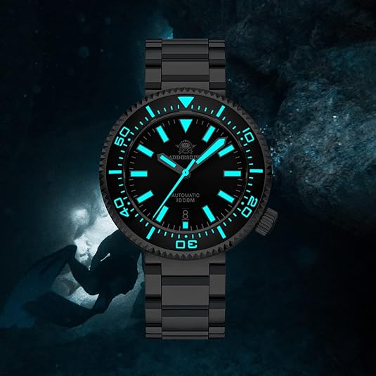 U.S. Warehouse -ADDIESDIVE Diver 1000M Professional Diving Watch 45MM (MY-H6) - Image 10