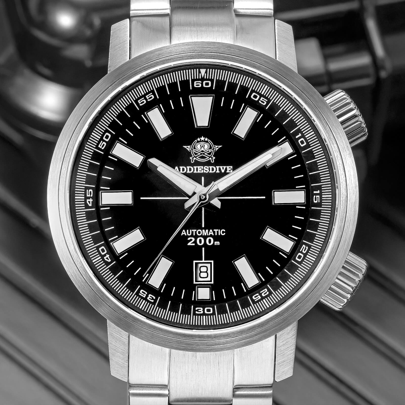 🔥Anniversary Sale🔥Addiesdive Dual Crown Captain Willard 6105 Homage AD2093 - Image 15
