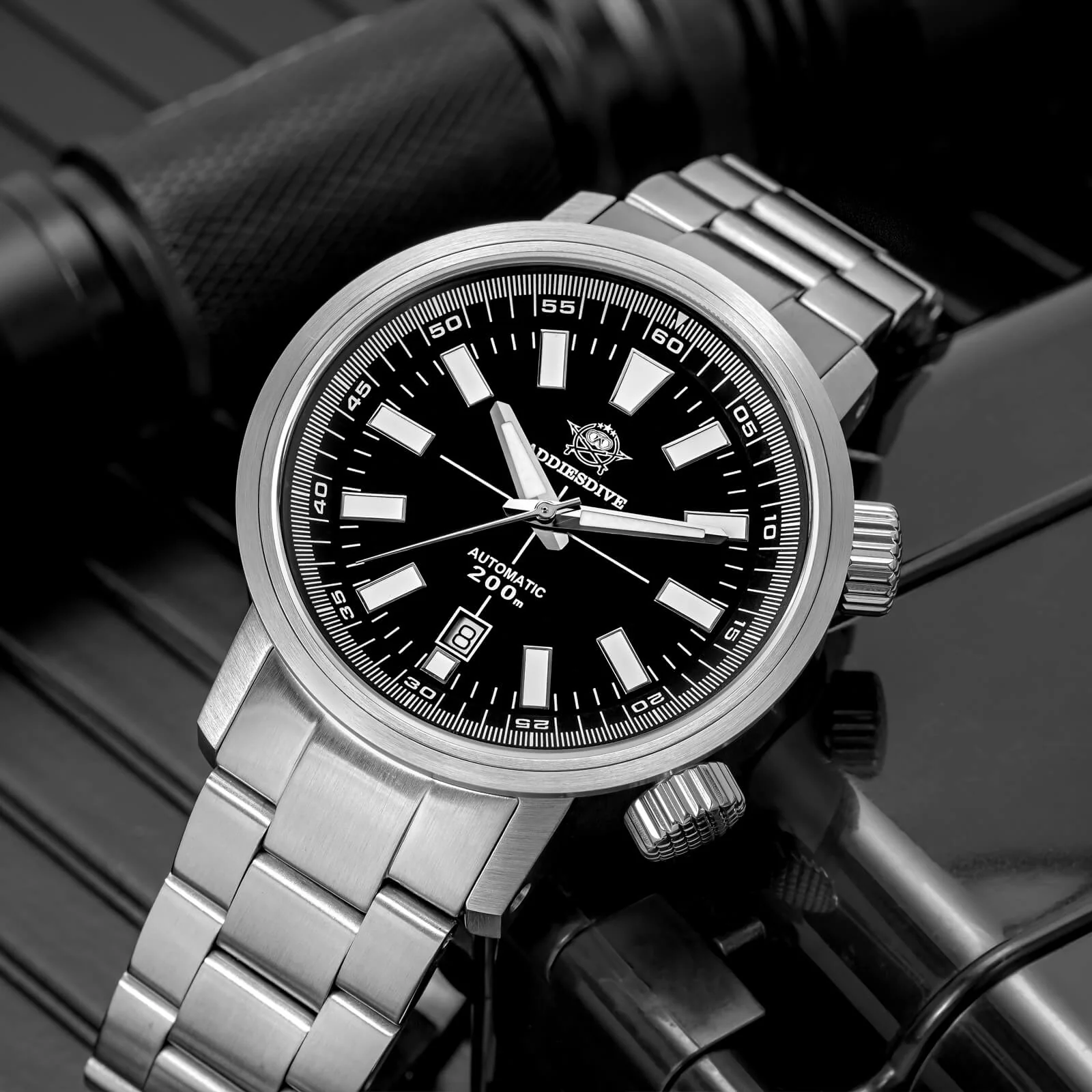 🔥Anniversary Sale🔥Addiesdive Dual Crown Captain Willard 6105 Homage AD2093 - Image 16