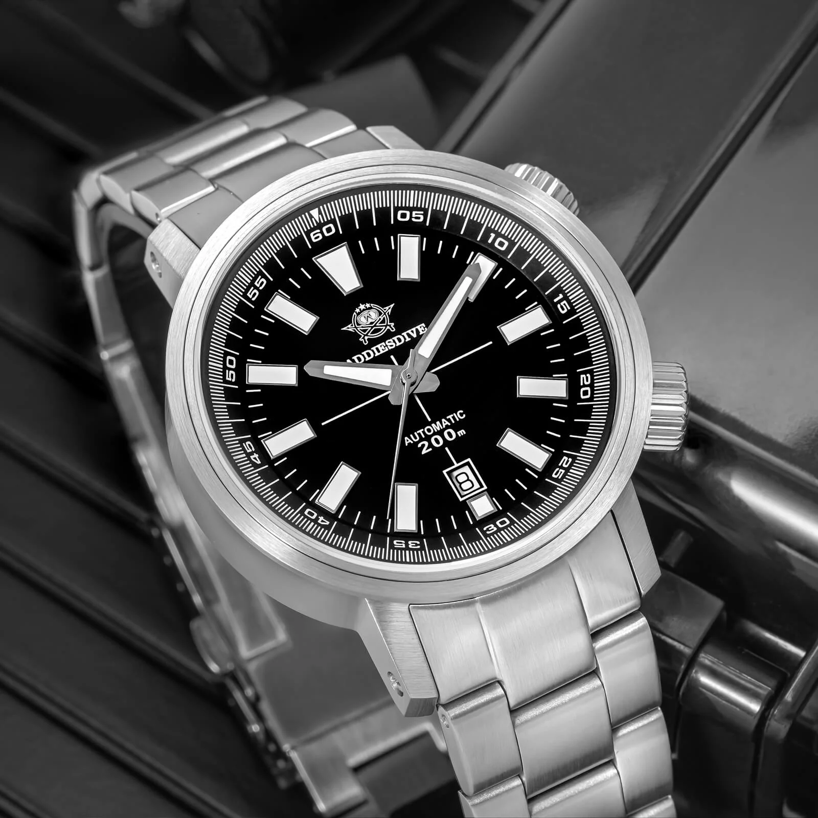 🔥Anniversary Sale🔥Addiesdive Dual Crown Captain Willard 6105 Homage AD2093 - Image 17