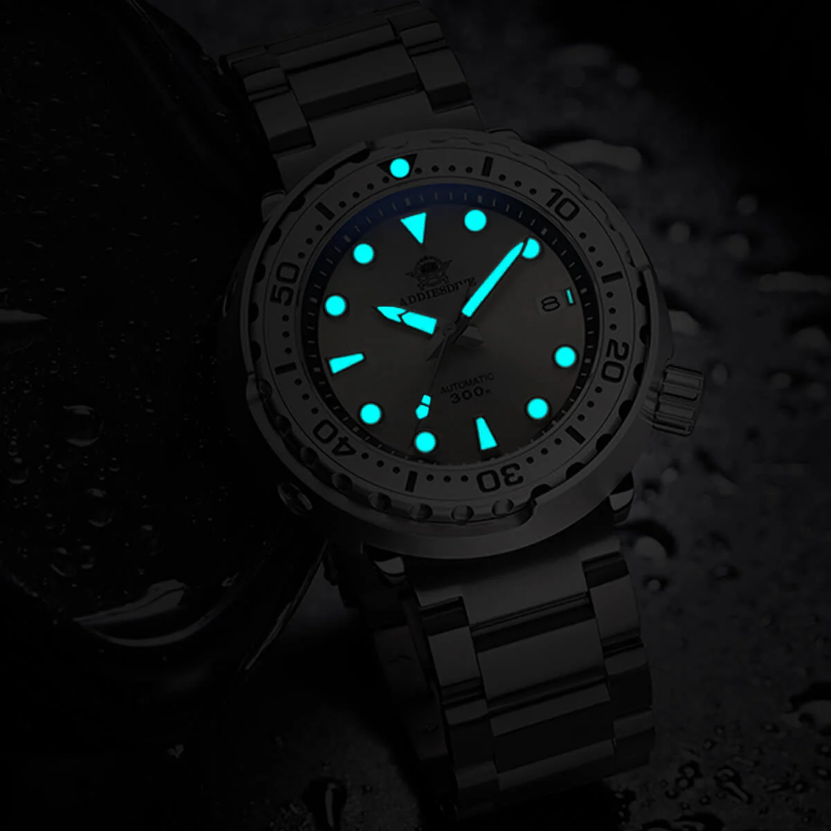ADDIESDIVE Emperor Tuna 300m Diver Watch （MY-H5C） - Image 10