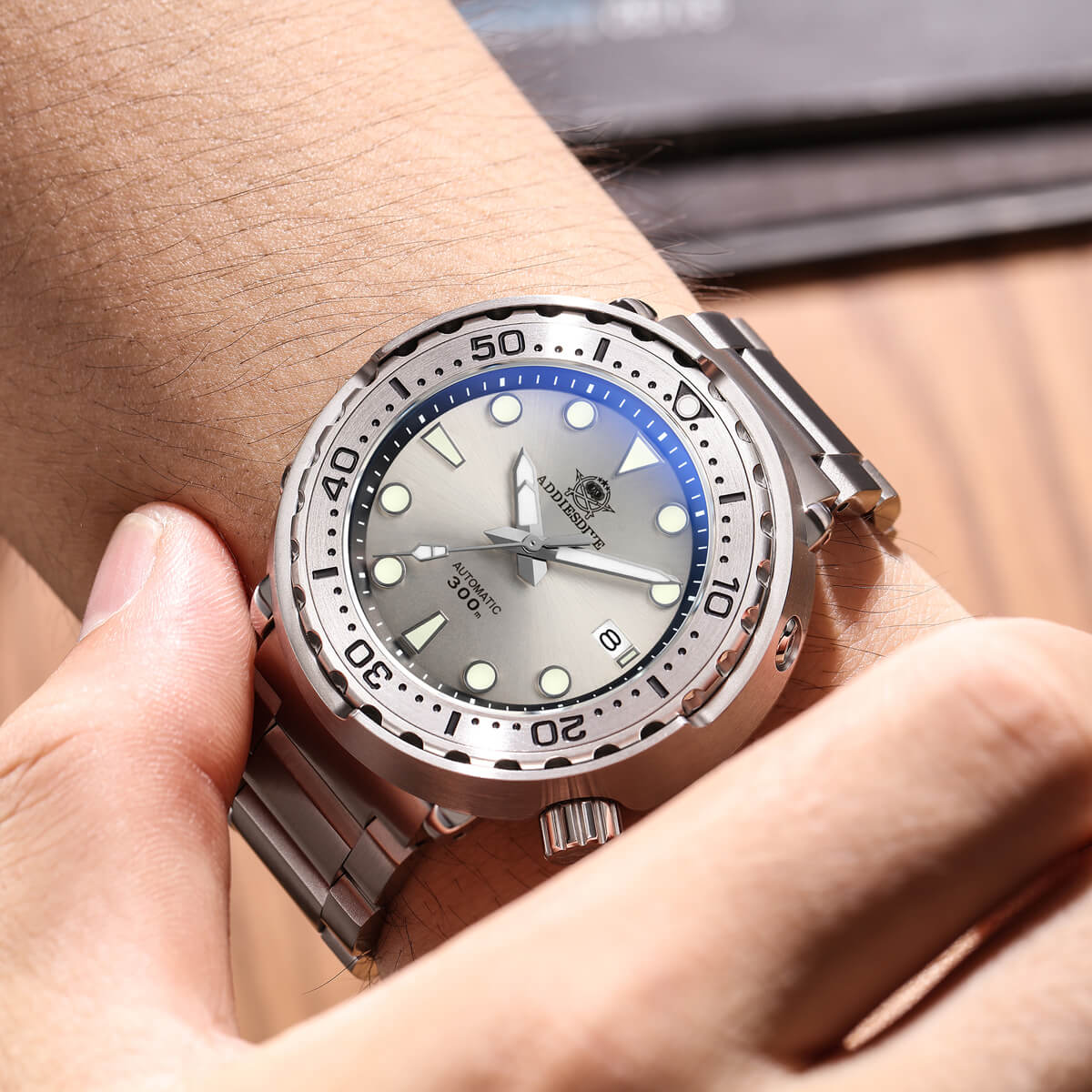 ADDIESDIVE Emperor Tuna 300m Diver Watch （MY-H5C） - Image 11