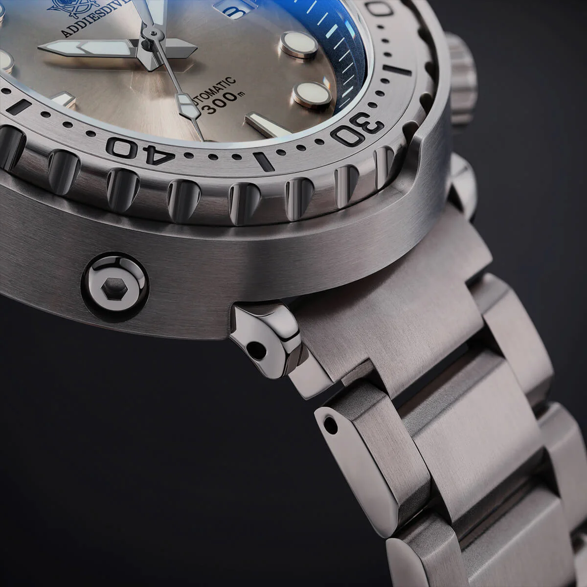 ADDIESDIVE Emperor Tuna 300m Diver Watch （MY-H5C） - Image 4