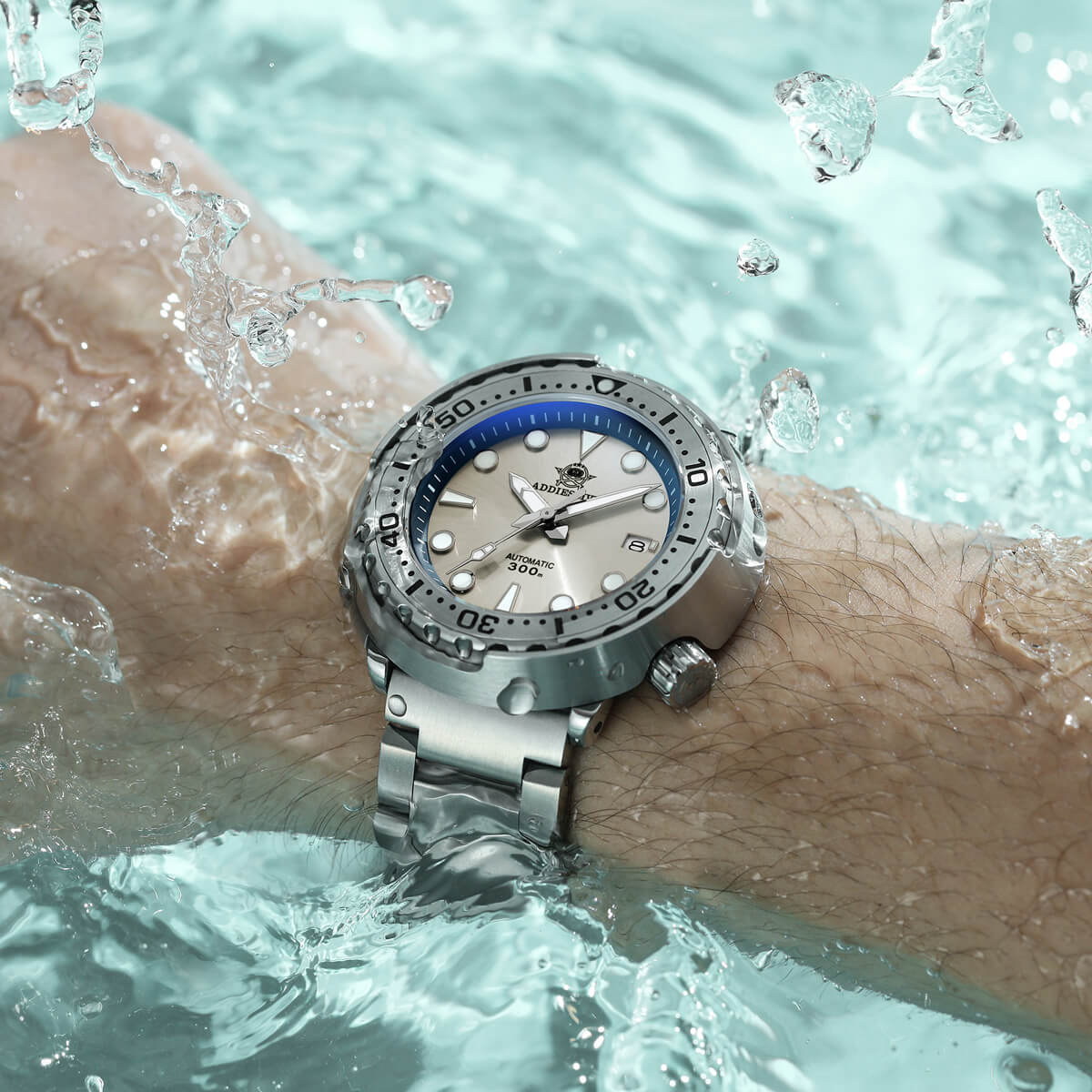 ADDIESDIVE Emperor Tuna 300m Diver Watch （MY-H5C） - Image 5