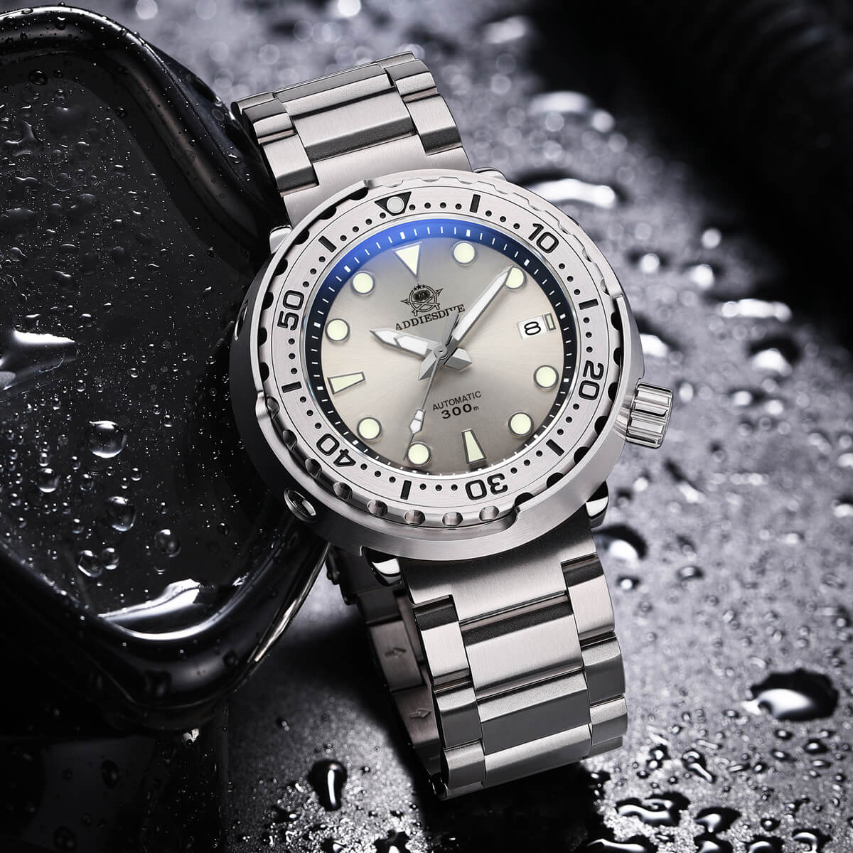 ADDIESDIVE Emperor Tuna 300m Diver Watch （MY-H5C） - Image 7