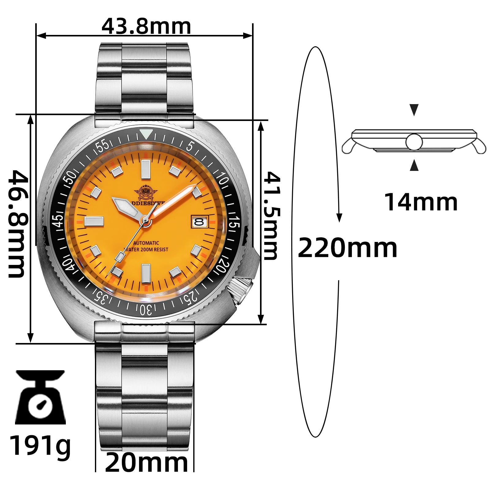 U.S. Warehouse -ADDIESDIVE Retro Captain Willard Dive Watch AD2081 - Image 22