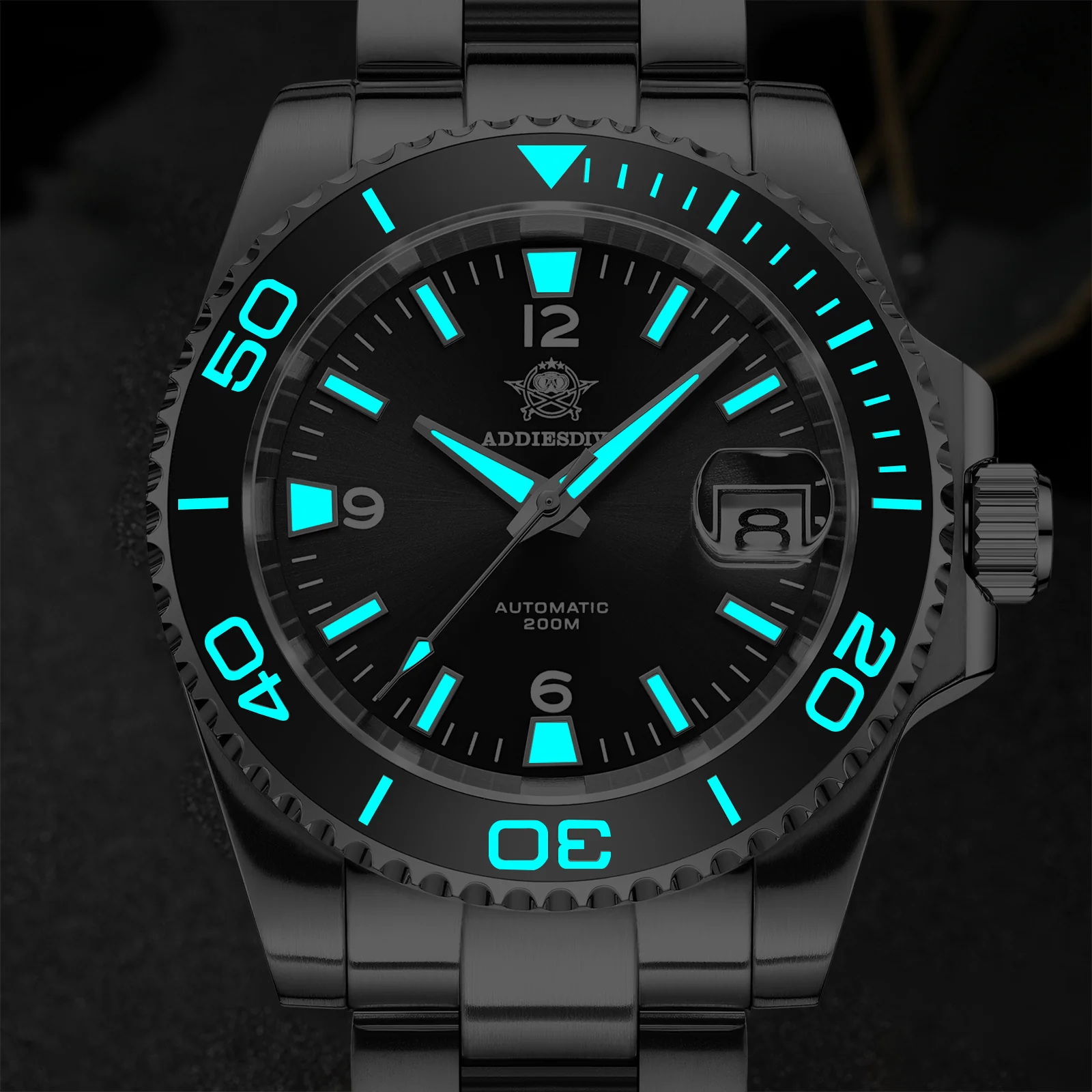 U.S. Warehouse-ADDIESDIVE Retro NH35 Sub Dive Watch AD2085 - Image 11
