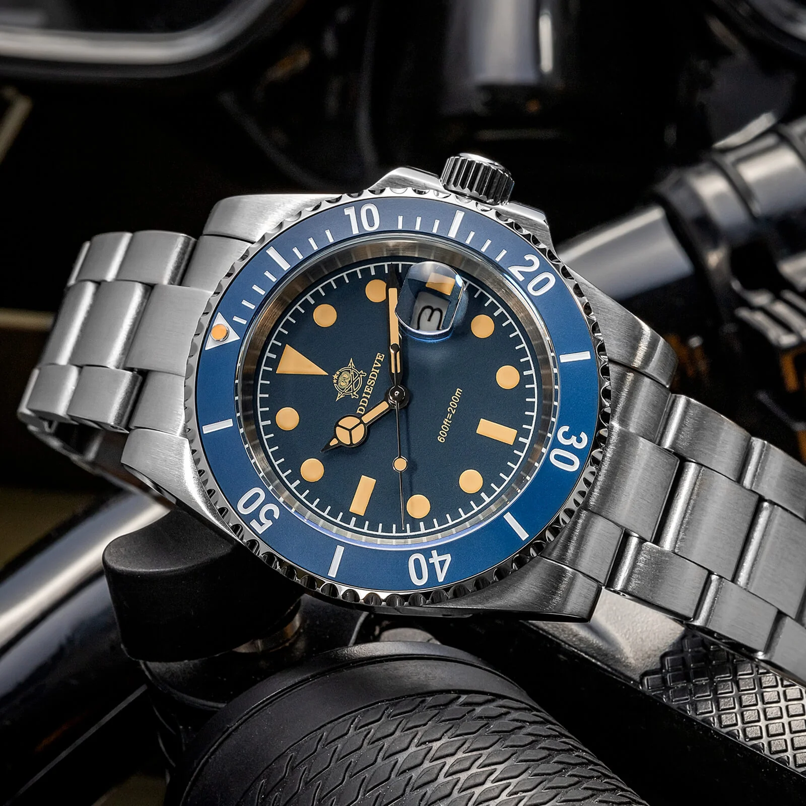 U.S. Warehouse -ADDIESDIVE Retro Sub Quartz Watch AD2054 - Image 15
