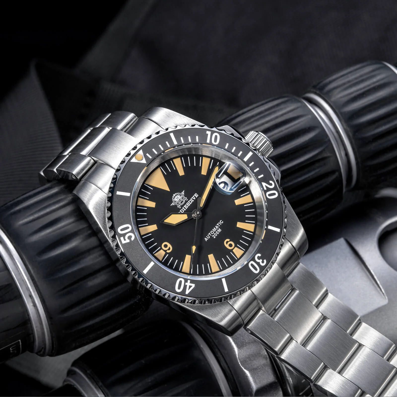 U.S. Warehouse-ADDIESDIVE Retro Sword Sub NH35 Dive Watch AD2064 - Image 8