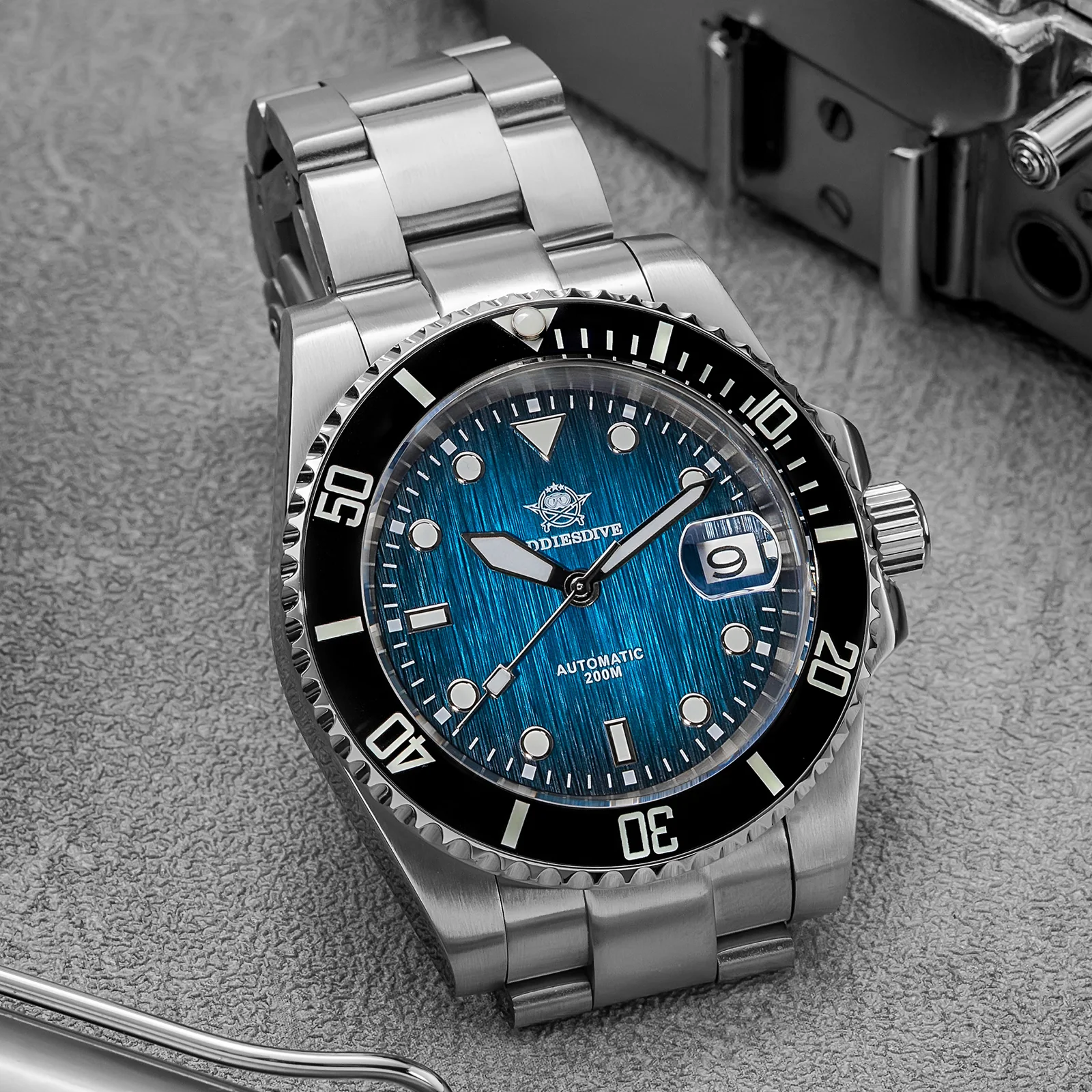 U.S. Warehouse -ADDIESDIVE Stainless Steel Sub Dive Watch AD2078 - Image 10