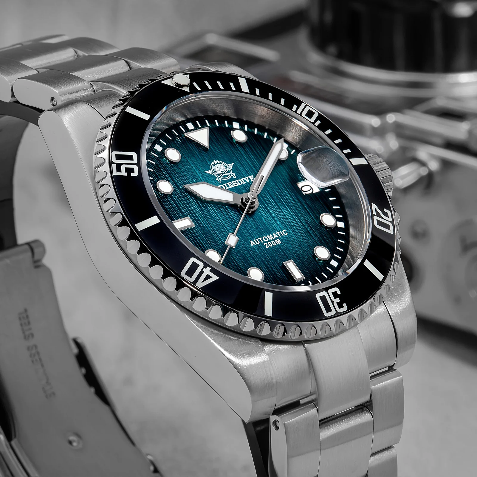 U.S. Warehouse -ADDIESDIVE Stainless Steel Sub Dive Watch AD2078 - Image 18