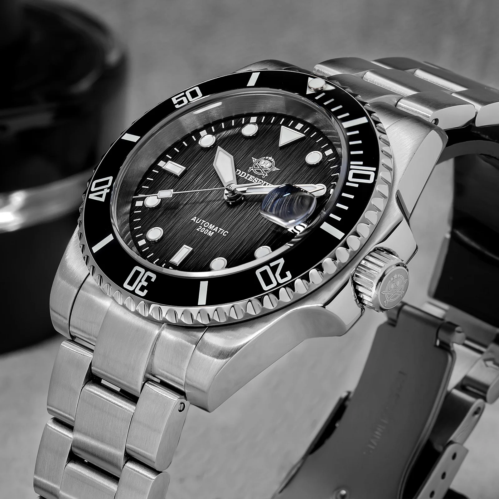 U.S. Warehouse -ADDIESDIVE Stainless Steel Sub Dive Watch AD2078 - Image 31