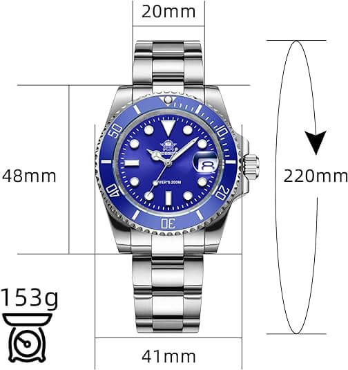 U.S. Warehouse -ADDIESDIVE Sub Quartz Watch Diver's 200M （H3QZ） - Image 2