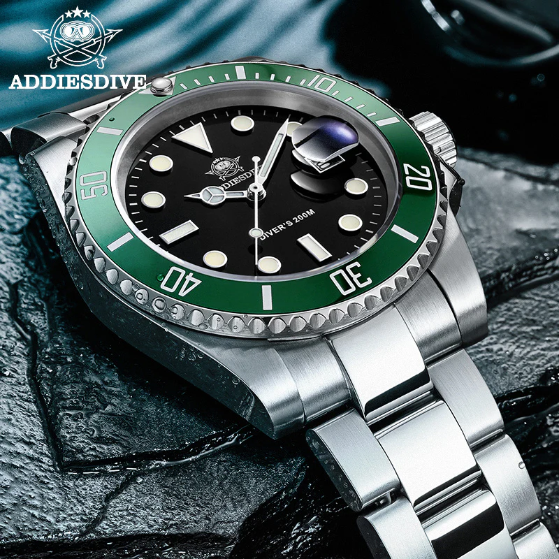 U.S. Warehouse -ADDIESDIVE Sub Quartz Watch Diver's 200M （H3QZ） - Image 7