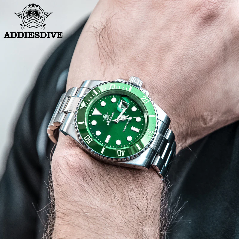 U.S. Warehouse -ADDIESDIVE Sub Quartz Watch Diver's 200M （H3QZ） - Image 8