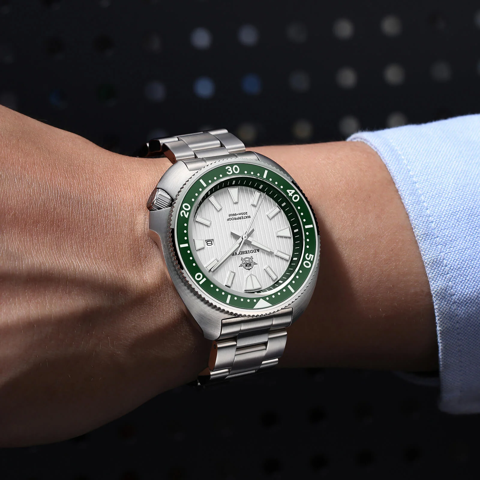 Addiesdive Turtle Quartz Diver Men Watch AD2507 - Image 15