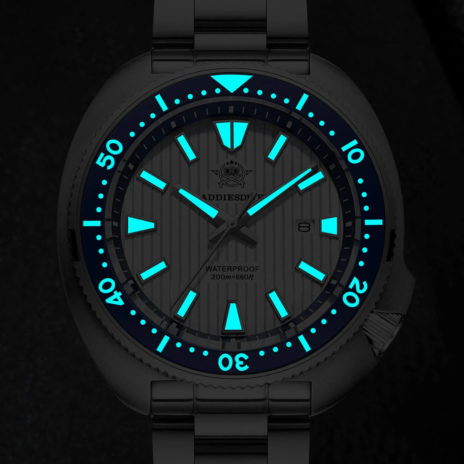 Addiesdive Turtle Quartz Diver Men Watch AD2507 - Image 22