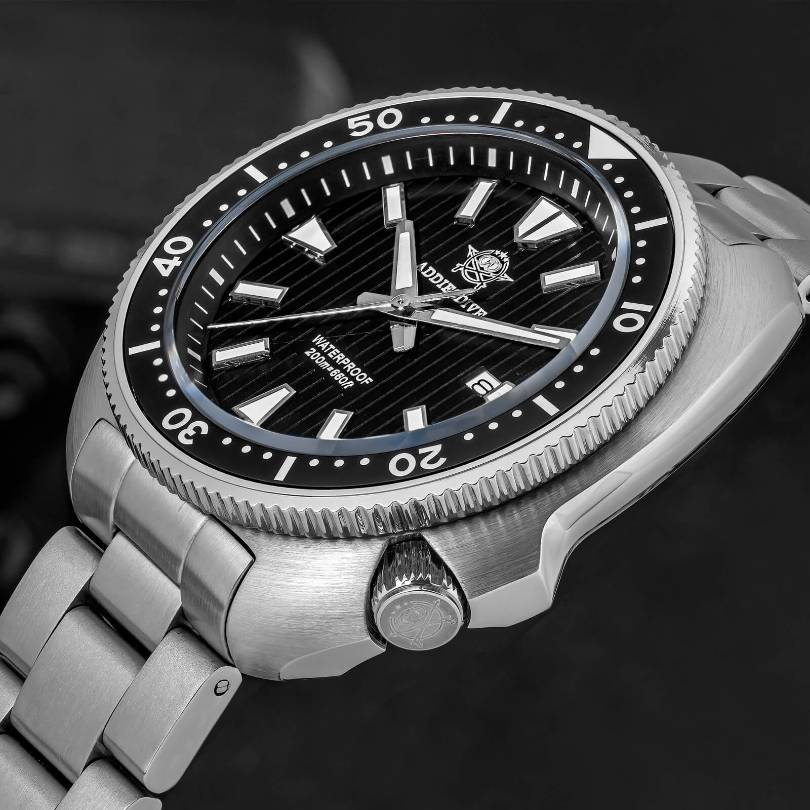 Addiesdive Turtle Quartz Diver Men Watch AD2507 - Image 5