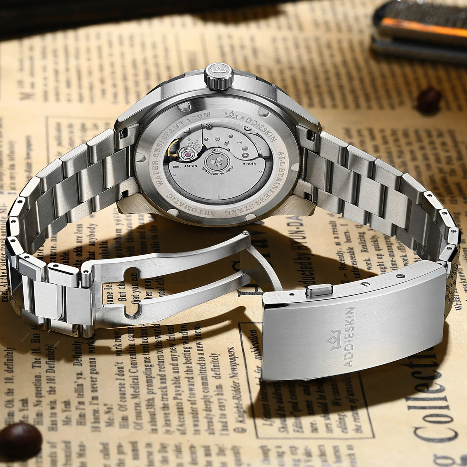 AddiesKIN K002 “Urban Mechanica” Automatic 9015 Men’s Watch - Image 13